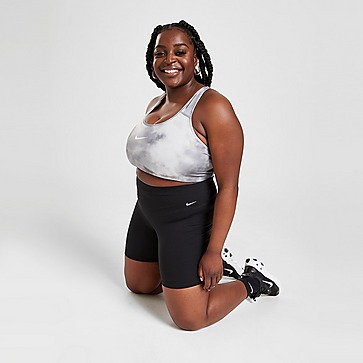 Nike One Bike Shorts mit mittelhohem Bund Damen (ca. 18 cm) (große Größe)