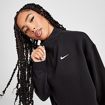 Nike Trend Fleece 1/4 Zip Sweatshirt Damen