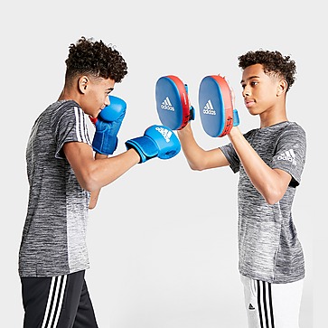 adidas Boxing Gloves & Focus Mitts Set Kinder