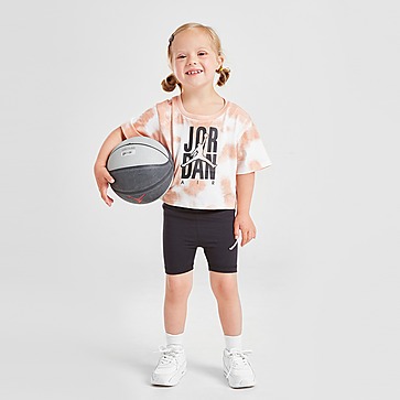 Jordan Girls' Tie Dye T-Shirt/Shorts Set Baby