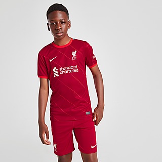 Nike Liverpool FC 2021/22 Stadium Home Fußballshorts für Kinder