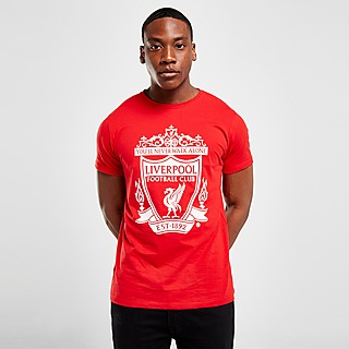 Official Team Liverpool FC Crest T-Shirt Herren