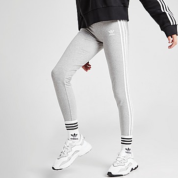 adidas Originals Girls' 3-Stripes Trefoil Leggings Kinder