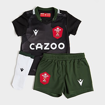 Macron Welsh Rugby Union 2021/22 Away Kit Baby