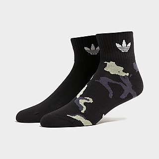 adidas Originals 2-Pack Camo Mid-Ankle Socken