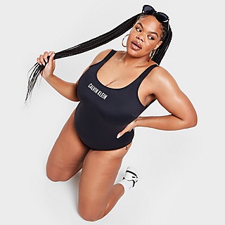 Calvin Klein Swim Plus Size One Piece Badeanzug Damen