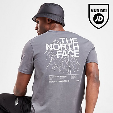The North Face Mountain Outline T-Shirt Herren