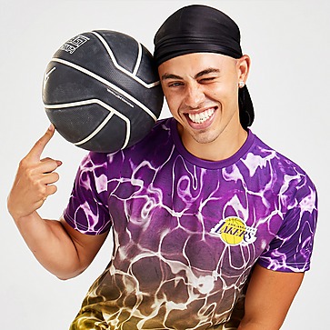 New Era NBA Los Angeles Lakers Water Print T-Shirt Herren