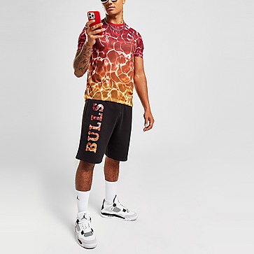 New Era NBA Chicago Bulls Water Print Shorts Herren