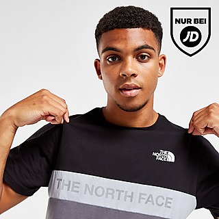 The North Face Colour Block Grid T-Shirt Herren