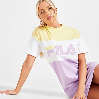 Fila Colour Block T-Shirt Kleid
