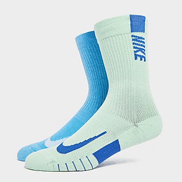 Nike 2 Pack Running Crew Socken