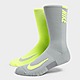 Grau Nike 2 Pack Running Crew Socken