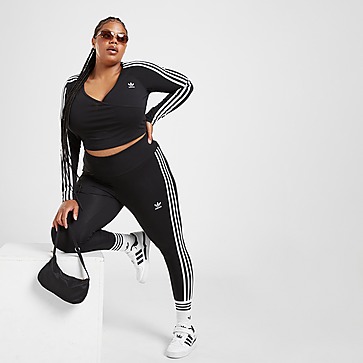 adidas Originals Plus Size 3-Stripes Leggings