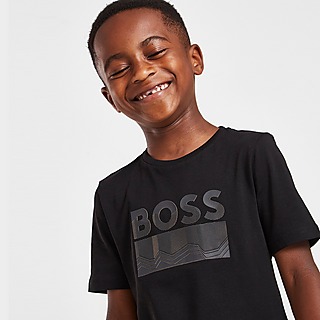 BOSS Fade Logo T-Shirt Kleinkinder