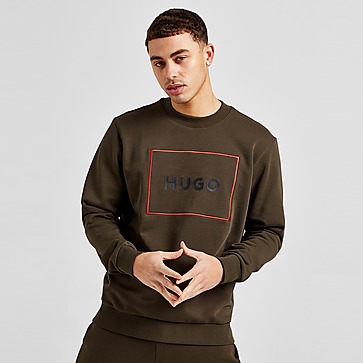 HUGO Delery Large Logo Sweatshirt Herren