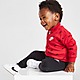 Rot/Schwarz Nike All Over Print 1/4 Zip Trainingsanzug Baby