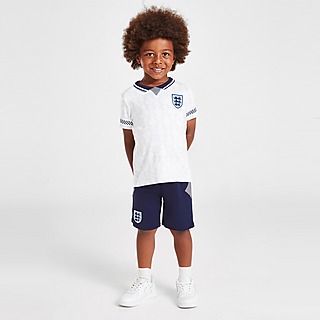 Official Team England '90 World Cup Home Retro Kit Kleinkinder