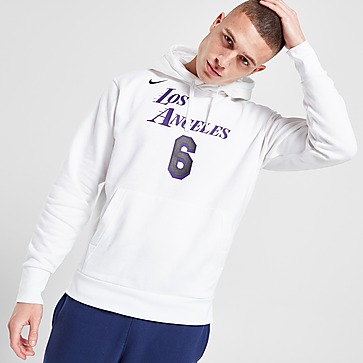 Nike NBA LA Lakers City Edition Fleece Hoodie Herren