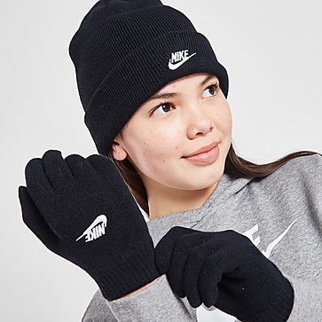 Nike Futura Beanie Mütze/Handschuhe Set Kinder