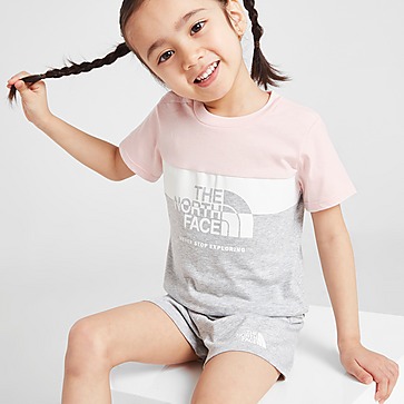 The North Face Girls' Graphic T-Shirt/Shorts Set Baby