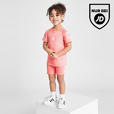 adidas Originals Repeat Trefoil T-Shirt und Cycle Shorts Set Baby