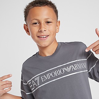 Emporio Armani EA7 Reflective Print T-Shirt Kinder
