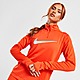 Lila Nike Running Swoosh 1/4 Zip Dri-FIT Top Damen