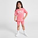 Rosa Nike Girls' Varsity T-Shirt/Cycle Shorts Kleinkinder