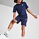 Blau Nike Franchise Shorts Kinder
