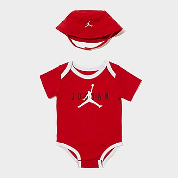 Jordan 2 Pack Bucket Mütze/Bodysuit Set Baby