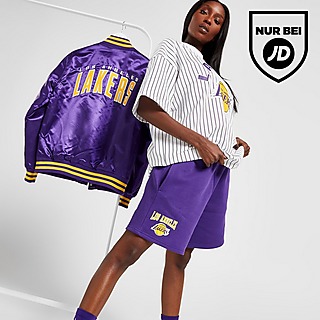New Era NBA LA Lakers Fleece Shorts Damen