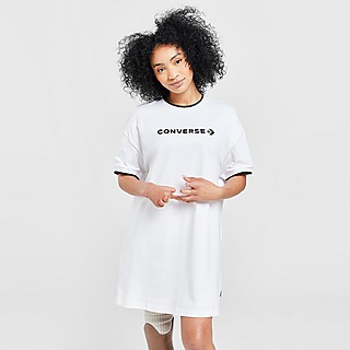 Converse Wordmark T-Shirt Kleid Damen