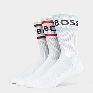 BOSS 3-Pack Rib Stripe Socken