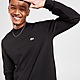 Schwarz Lacoste Core Crew Sweatshirt Herren