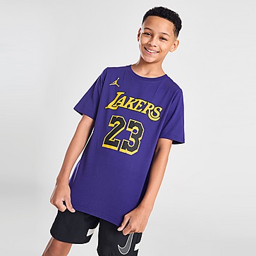 Jordan NBA LA Lakers James #23 T-Shirt Junior