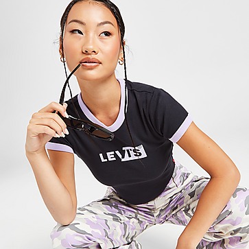 LEVI'S Graphic Ringer Slim T-Shirt Damen