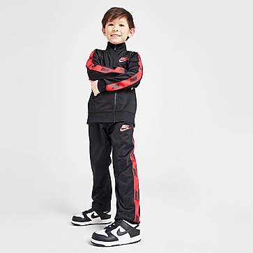 Nike Tape Trainingsanzug mit durchgehendem Reißverschluss Kleinkinder