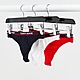 Mehrfarbig Tommy Jeans 3-Pack Thong
