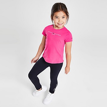 Tommy Hilfiger Girls' Essential Logo T-Shirt Children