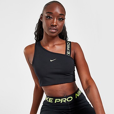 Nike Training Pro Asymmetrical Sports Bra Damen