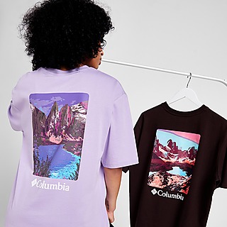 Columbia Mountain Back Graphic T-Shirt Damen