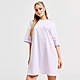 Lila The North Face Dome Oversized T-Shirt Dress