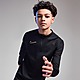 Schwarz Nike Academy Oberteil mit Viertelreißverschluss Kinder