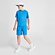 Blau Nike Dri-FIT Multi Woven Shorts Kinder