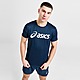 Blau Asics Core Logo T-Shirt