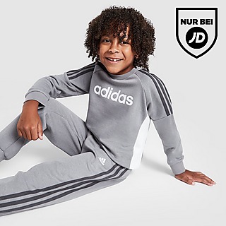 adidas Girls' Linear Crew Trainingsanzug Kleinkinder