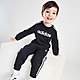 Schwarz/Grau adidas Linear Crew Trainingsanzug Babys