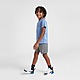 Blau Nike Miler T-Shirt/Shorts Set Kleinkinder