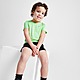 Grün Nike Miler T-Shirt/Shorts Set Babys